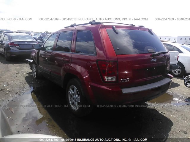 1J4GR48K86C242635 - 2006 JEEP GRAND CHEROKEE LAREDO/COLUMBIA/FREEDOM 红色 照片 3