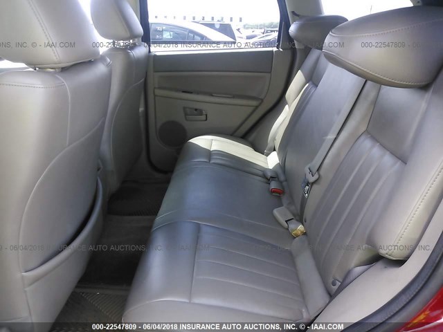 1J4GR48K86C242635 - 2006 JEEP GRAND CHEROKEE LAREDO/COLUMBIA/FREEDOM 红色 照片 8