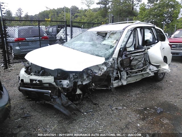 5N1DR2MN0HC645472 - 2017 NISSAN PATHFINDER S/SV/SL/PLATINUM 白色 照片 2