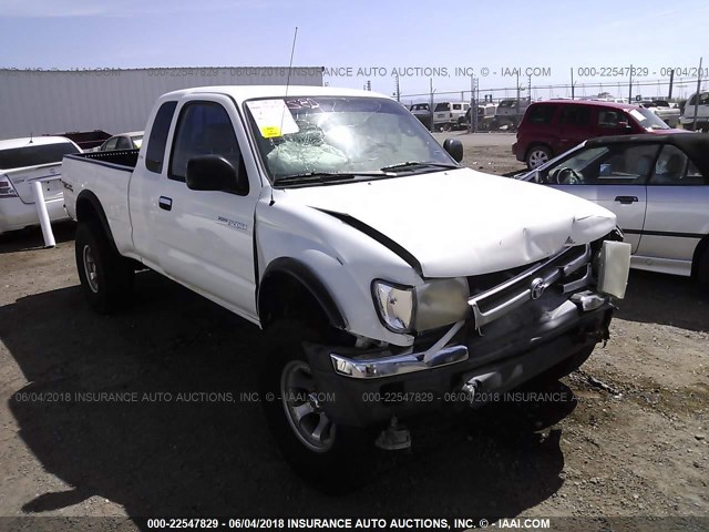 4TASN92N4YZ623504 - 2000 TOYOTA TACOMA XTRACAB PRERUNNER WHITE photo 1