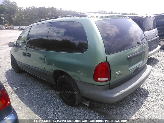 2P4GP44G1WR578613 - 1998 PLYMOUTH GRAND VOYAGER SE/EXPRESSO GREEN photo 3