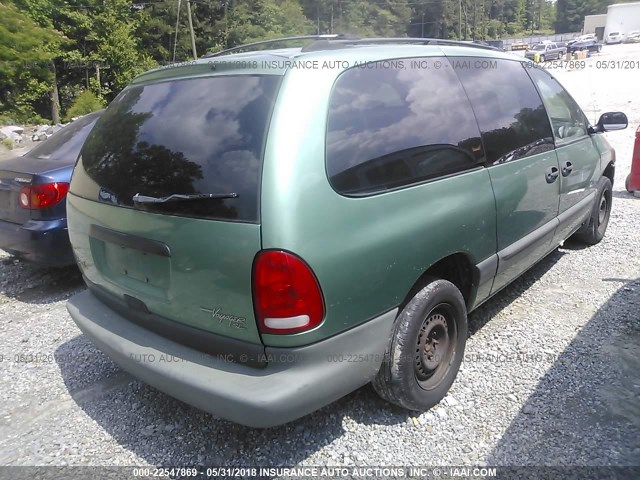 2P4GP44G1WR578613 - 1998 PLYMOUTH GRAND VOYAGER SE/EXPRESSO GREEN photo 4