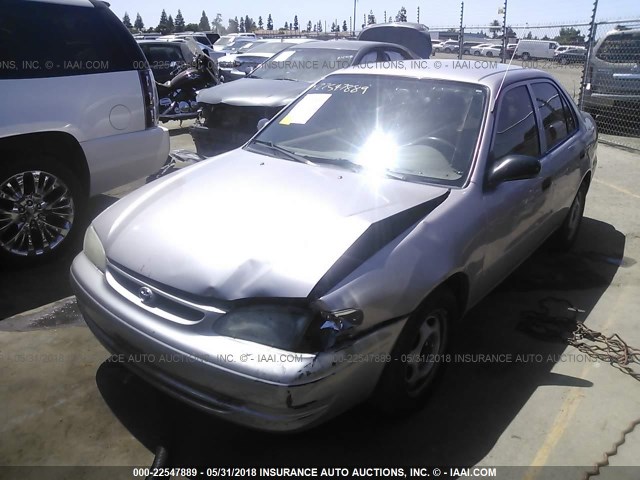 1NXBR12E7XZ267857 - 1999 TOYOTA COROLLA VE/CE/LE BEIGE photo 2