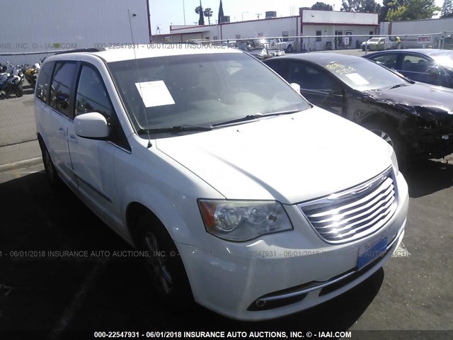 2A4RR5DG5BR638118 - 2011 CHRYSLER TOWN & COUNTRY TOURING WHITE photo 1