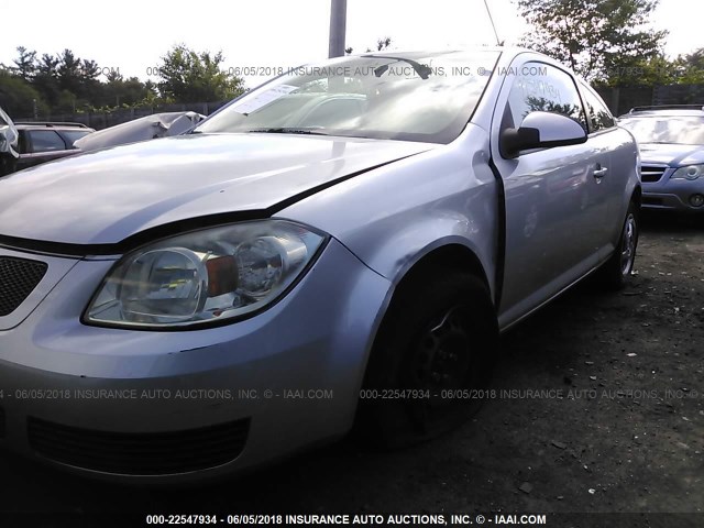 1G2AL15F377215733 - 2007 PONTIAC G5 SILVER photo 6