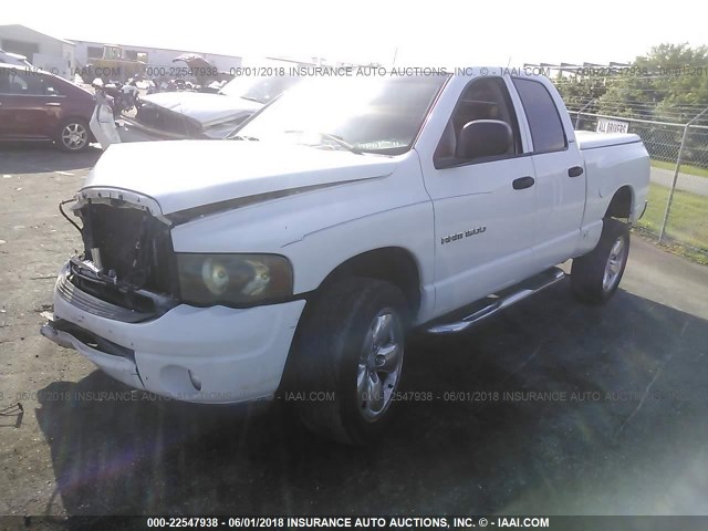 1D7HU18N92J206093 - 2002 DODGE RAM 1500 WHITE photo 2