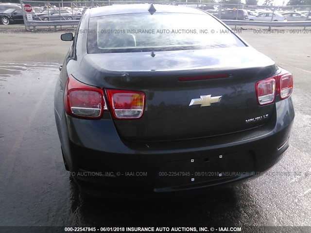 1G11B5SL9EF187500 - 2014 CHEVROLET MALIBU LS BLUE photo 6