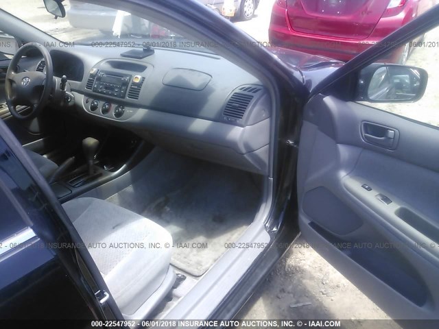4T1BF32K63U050739 - 2003 TOYOTA CAMRY LE/XLE/SE Qara foto 5