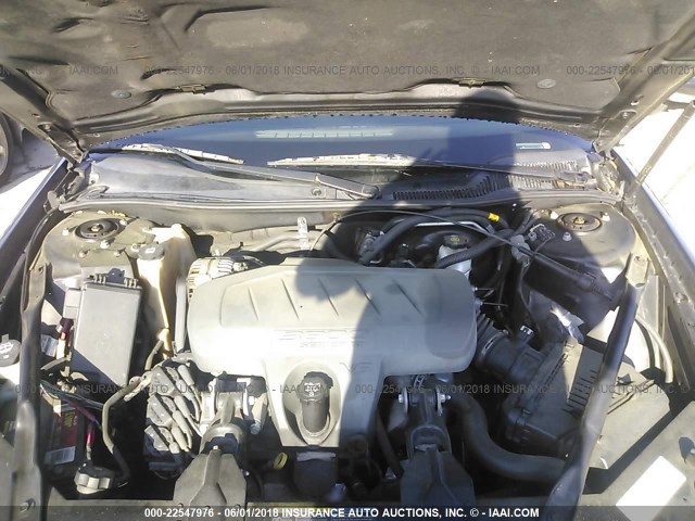 2G2WP552281139788 - 2008 PONTIAC GRAND PRIX BLACK photo 10