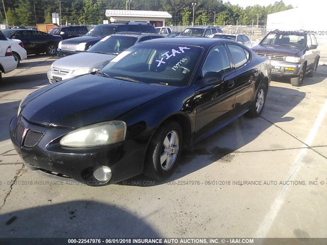 2G2WP552281139788 - 2008 PONTIAC GRAND PRIX BLACK photo 2