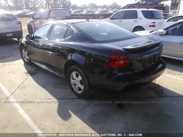 2G2WP552281139788 - 2008 PONTIAC GRAND PRIX BLACK photo 3