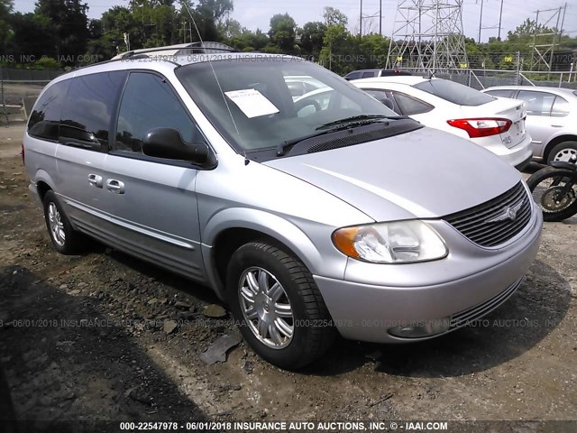 2C8GP54L24R589963 - 2004 CHRYSLER TOWN & COUNTRY TOURING SILVER photo 1