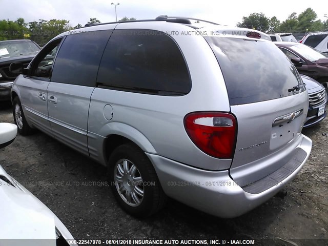 2C8GP54L24R589963 - 2004 CHRYSLER TOWN & COUNTRY TOURING SILVER photo 3
