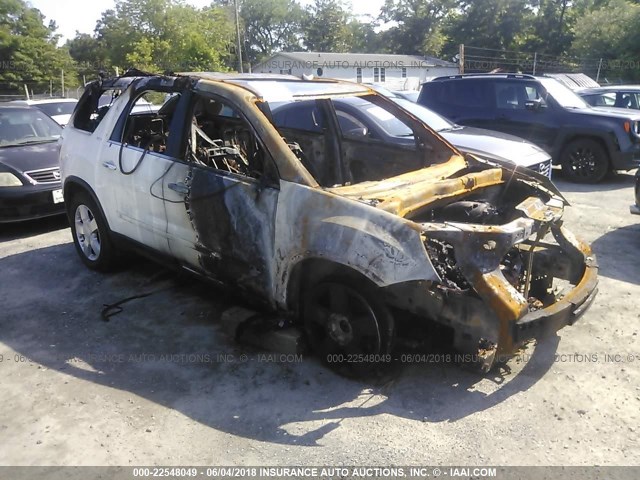 1GKER33747J103372 - 2007 GMC ACADIA SLT-2 WHITE photo 1