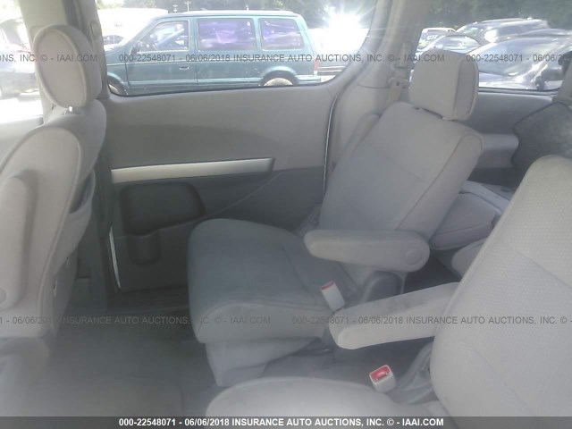 5N1BV28U67N124862 - 2007 NISSAN QUEST S/SE/SL WHITE photo 8