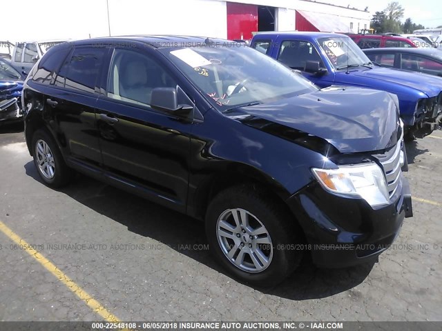 2FMDK46CX8BA09380 - 2008 FORD EDGE SE Dark Blue photo 1