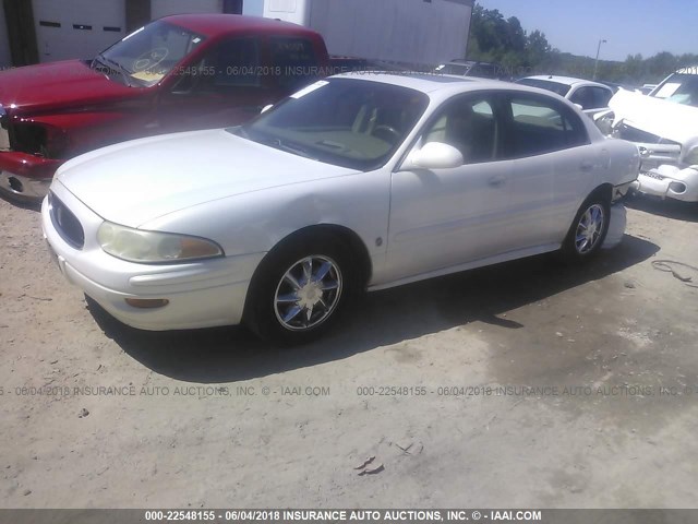 1G4HR54K54U183634 - 2004 BUICK LESABRE LIMITED WHITE photo 2