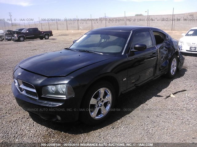 2B3CA3CVXAH138114 - 2010 DODGE CHARGER SXT BLACK photo 2