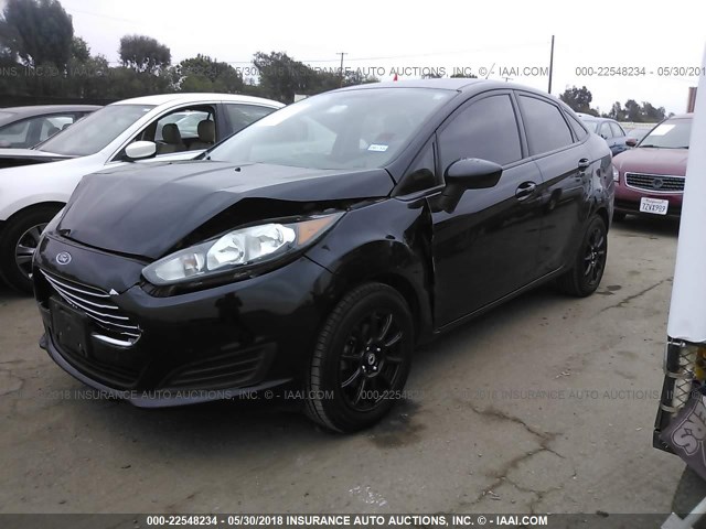 3FADP4AJ7EM117371 - 2014 FORD FIESTA S BLACK photo 2