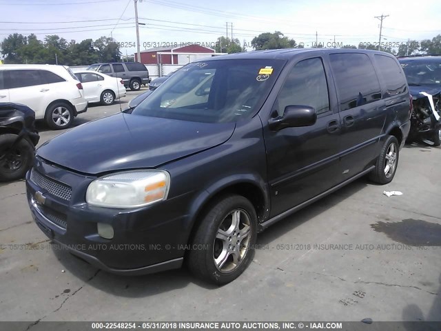 1GNDV23W58D128888 - 2008 CHEVROLET UPLANDER LS BLUE photo 2