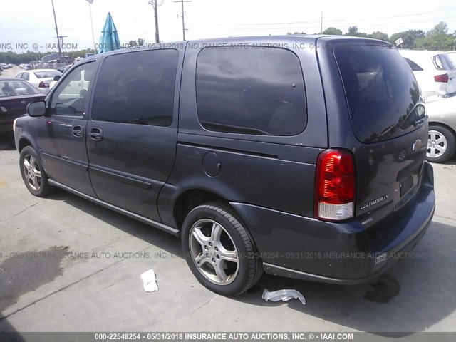1GNDV23W58D128888 - 2008 CHEVROLET UPLANDER LS BLUE photo 3