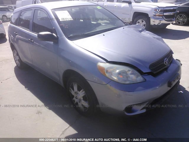 2T1KR32E66C569393 - 2006 TOYOTA COROLLA MATRIX XR BLUE photo 1