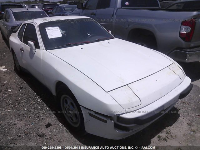 WP0AB0948HN473471 - 1987 PORSCHE 944 WHITE photo 1