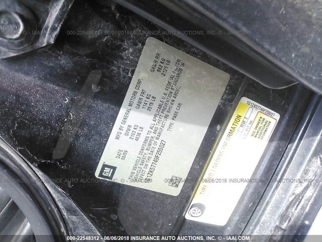 1G1ZK57749F255027 - 2009 CHEVROLET MALIBU LTZ 黑色 照片 9