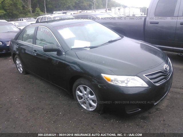 4T4BF3EKXBR098311 - 2011 TOYOTA CAMRY SE/LE/XLE მწვანე ფოტო 1