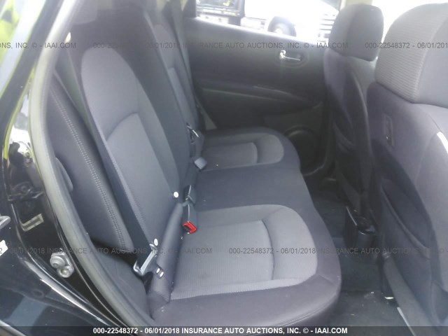 JN8AS58T98W004166 - 2008 NISSAN ROGUE S/SL BLACK photo 8