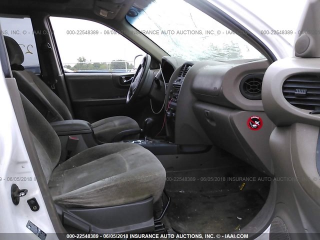 KM8SC73D14U743784 - 2004 HYUNDAI SANTA FE GLS/LX WHITE photo 5