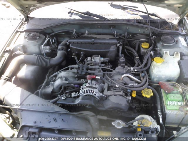 4S3BH675837623044 - 2003 SUBARU LEGACY OUTBACK AWP 绿色 照片 10