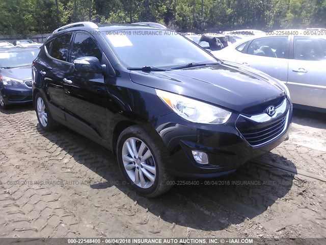 KM8JU3AC3CU403191 - 2012 HYUNDAI TUCSON GLS/LIMITED შავი ფოტო 1