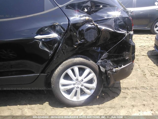 KM8JU3AC3CU403191 - 2012 HYUNDAI TUCSON GLS/LIMITED შავი ფოტო 6