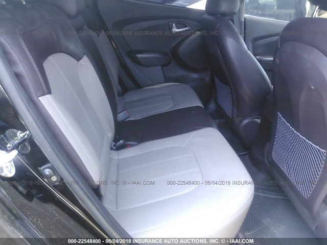 KM8JU3AC3CU403191 - 2012 HYUNDAI TUCSON GLS/LIMITED შავი ფოტო 8