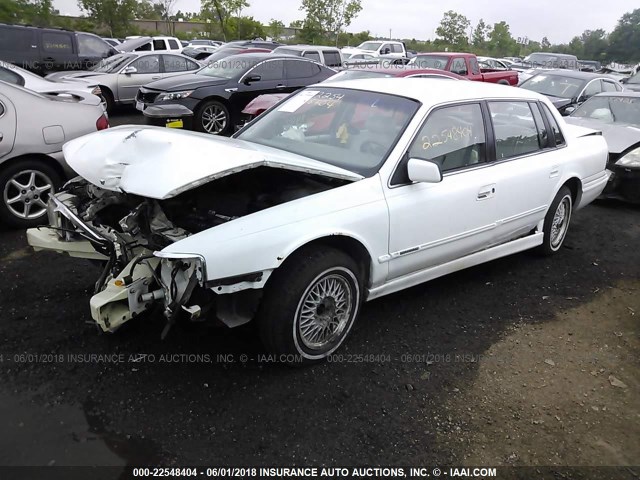 1LNLM984XRY608325 - 1994 LINCOLN CONTINENTAL SIGNATURE WHITE photo 2