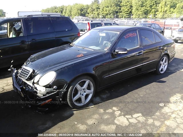 WDBUF87X39B385801 - 2009 MERCEDES-BENZ E 350 4MATIC BLACK photo 2