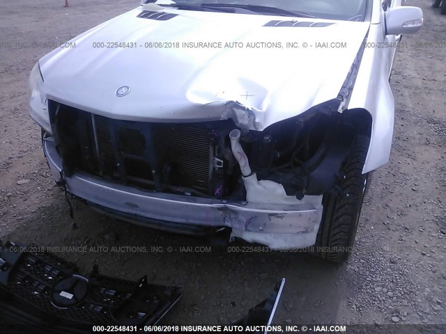 4JGBF71E18A347946 - 2008 MERCEDES-BENZ GL 450 4MATIC WHITE photo 6