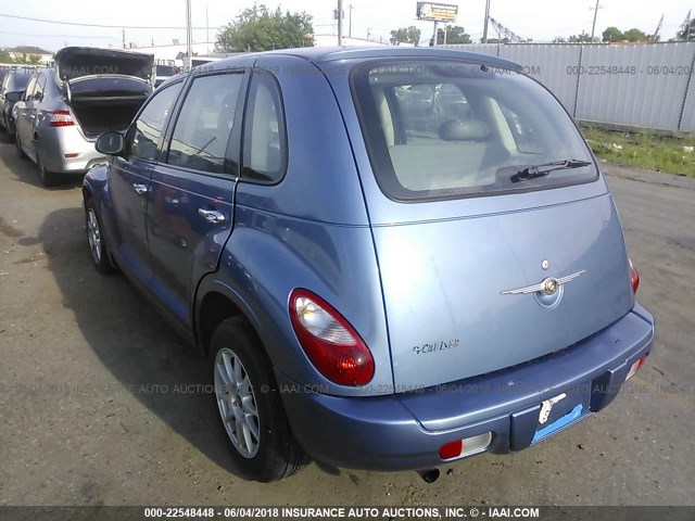 3A4FY48B97T589248 - 2007 CHRYSLER PT CRUISER BLUE photo 3