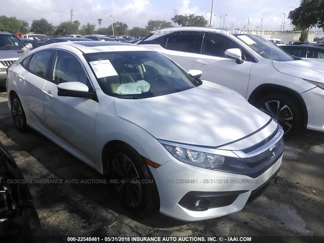 19XFC1F43HE032669 - 2017 HONDA CIVIC EX თეთრი ფოტო 1