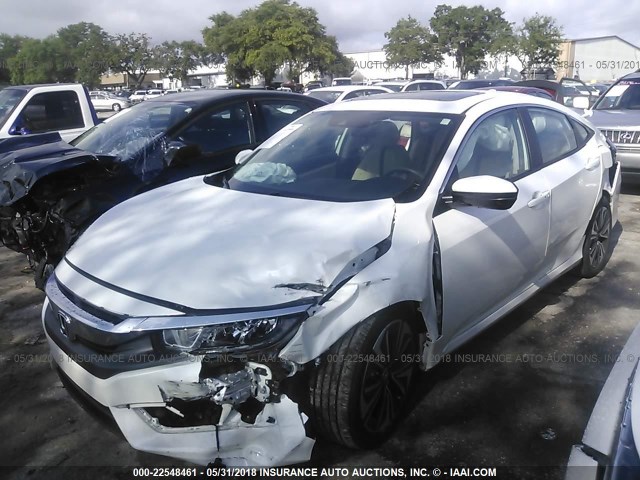 19XFC1F43HE032669 - 2017 HONDA CIVIC EX თეთრი ფოტო 6