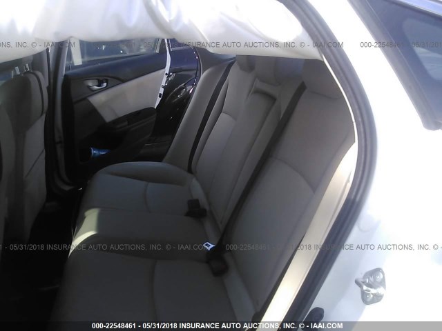 19XFC1F43HE032669 - 2017 HONDA CIVIC EX თეთრი ფოტო 8