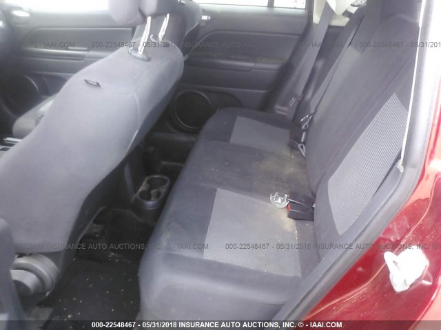 1C4NJCBA6GD633759 - 2016 JEEP COMPASS SPORT 红色 照片 8