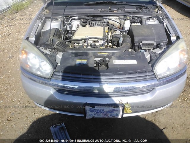 1G1ZT62865F107443 - 2005 CHEVROLET MALIBU MAXX LS 银色 照片 10
