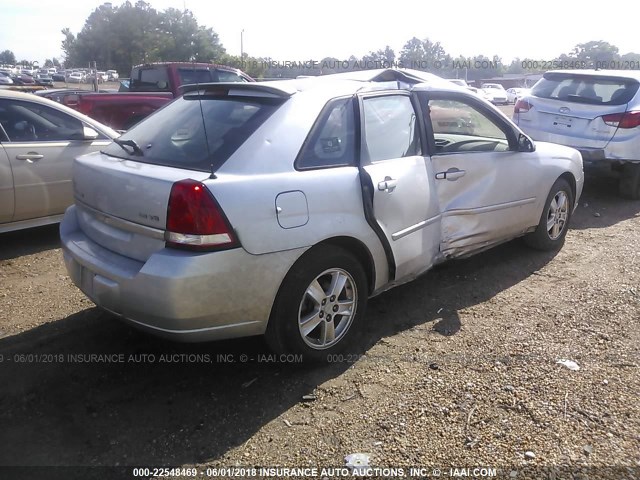1G1ZT62865F107443 - 2005 CHEVROLET MALIBU MAXX LS 银色 照片 4