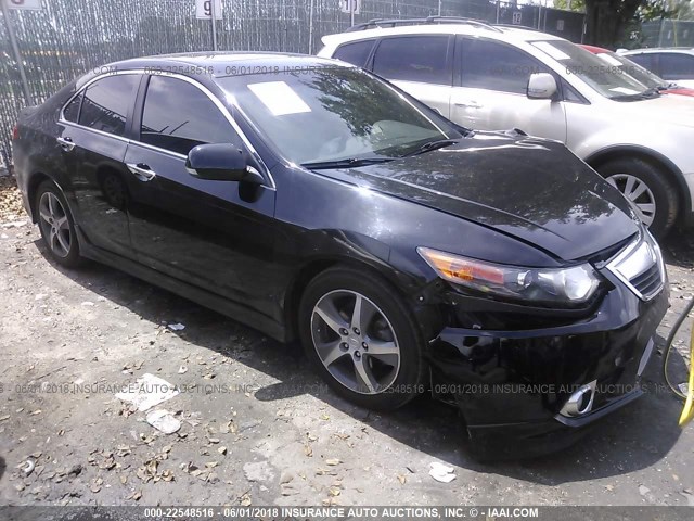 JH4CU2F83DC006923 - 2013 ACURA TSX SE BLACK photo 1