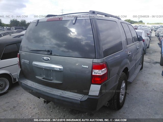 1FMJU1F5XCEF34286 - 2012 FORD EXPEDITION XL GRAY photo 4