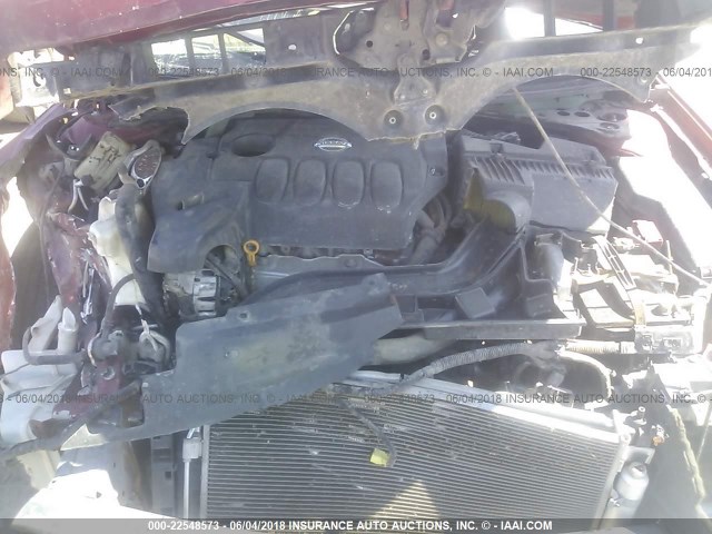 1N4AL21E18N463173 - 2008 NISSAN ALTIMA 2.5/2.5S RED photo 10