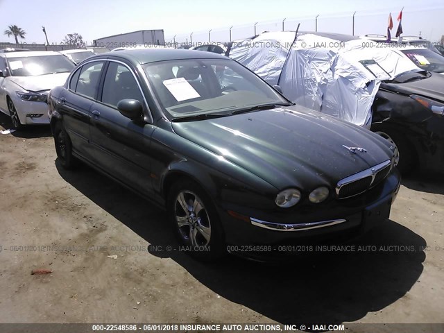 SAJEA51D42XC33041 - 2002 JAGUAR X-TYPE 2.5 GREEN photo 1