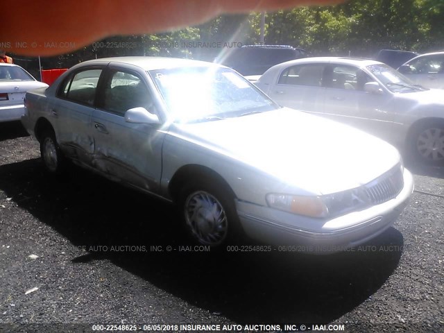 1LNLM97VXVY647369 - 1997 LINCOLN CONTINENTAL  金色 照片 1